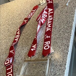 Alabama Crimson Tide two inch bag strap